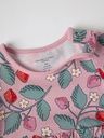 Body-Kleid kurzarm mit Erdbeeren-Print 2