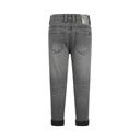 Weite Mädchen Jeans mit Blumenstickerei 2