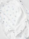 Baby-Wickelbody langarm mit Blümchen 3
