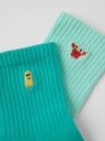 2er-Pack Kindersocken Bio-Baumwolle 2