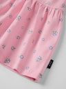 Mädchen Kurzarmkleid mit Blumen-Print 2