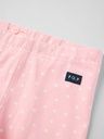 Gepunktete Mädchen-Leggings Bio-Baumwolle 4