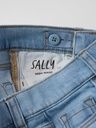 Weite Mädchen-Jeans Sally mit Blumenstickerei 5