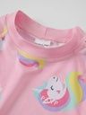 Langarm-UV-Shirt Einhorn-Print 2