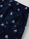 Badeshorts für Jungen mit Segelbooten-Print 4