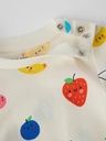Kurzarm-Body mit Früchte-Print 2