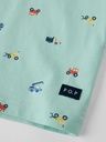 Kurzes Kinder-Pyjama mit Auto-Print 3