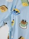 Baby-Pyjama Reisverschluss Frühstück-Print 4