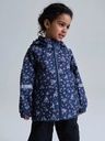 Wasserdichte geblümte Mädchen-Shelljacke 2
