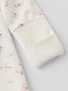 Baby-Strampler geknöpft mit Blumen-Print 3