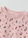 Mädchen Pullover mit Blumen-Print 2