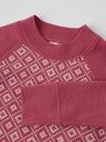 Merino Kinder-Langarmshirt mit Jacquardmuster 2