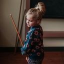Mädchen-Pullover mit Blumen-AOP 2