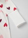 Baby-Pyjama Reisverschluss Herzenmotiv 2