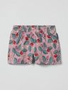 Mädchen Baumwoll-Shorts mit Erdbeeren-Motiv