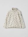 Kinder Fleecjacke mit Punkten