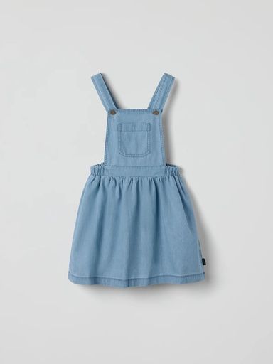 [01-37321.1] Denim Latzkleid für Mädchen Coraline (92)