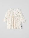 Langärmliges Baby-Kleid mit Blumen