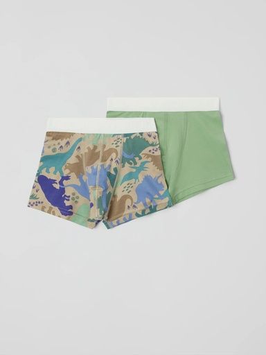 [01-37357.1] 2-er Pack Boxershorts Dino-Print (86/92)