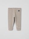 Gerippte Babyhose mit Streifen
