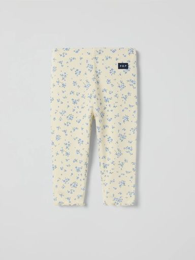 [01-37658.1] Gerippte Baby-Leggings mit Blumen-Print (56)
