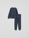 Gemusterter Kinder-Pyjama 2-teilig
