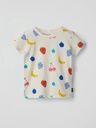 Baby-T-Shirt mit Früchte-Print