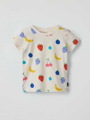 [01-38150.1] Baby-T-Shirt mit Früchte-Print (74)