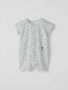 Kurzer, geblümter Baby-Jumpsuit