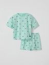 Kurzes Kinder-Pyjama mit Auto-Print
