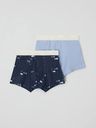 2-Pack Knaben Boxershorts Fisch-Print