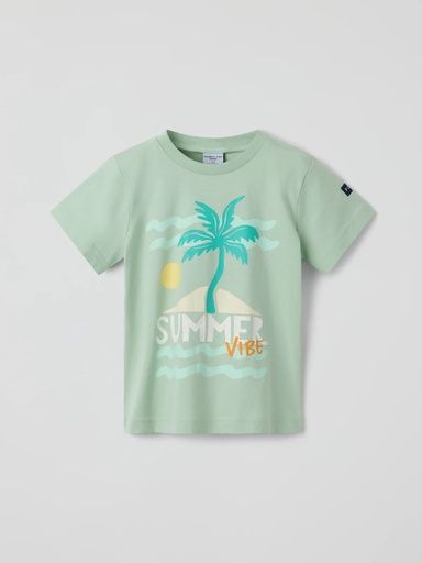[01-38162.10] Kinder T-Shirt mit Print (Mint, 98)