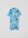 Kurzärmliger UV-Overall Meerestiere