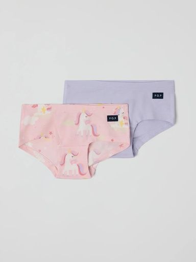 [01-38491.1] 2-Pack Mädchen Hipster-Unterhosen (86/92)