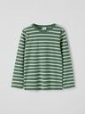 Gestreiftes Kinder-Langarmshirt Bio-Baumwolle