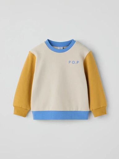 [01-38529.1] Kinder-Sweatshirt im Farbblockdesign (98)