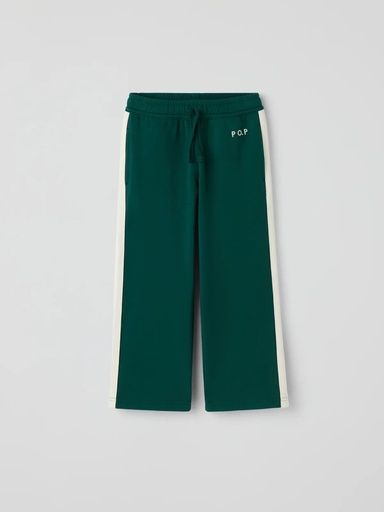 [01-38526.10] Weiche Kinder-Trainerhose (Dunkelgrün, 122)