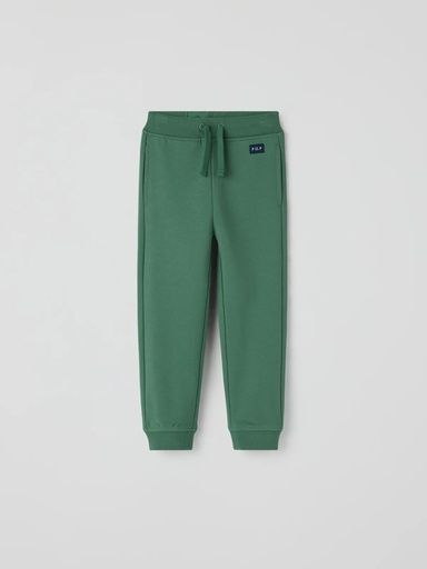 [01-38525.10] Kinder Jogginghose mit Cargo-Taschen (Grün, 98)