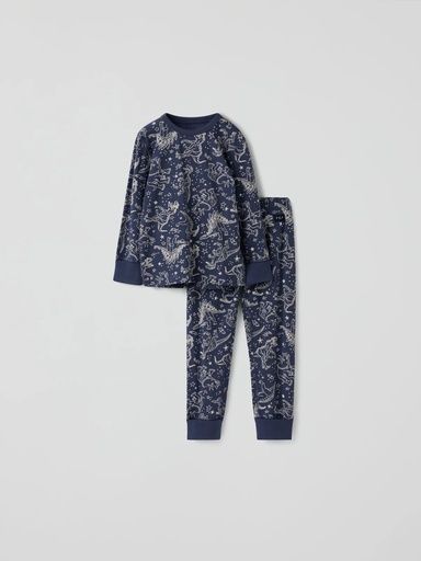 [01-39054.1] Kinder-Pyjama Dinosaurier 2-Teiler (86/92)