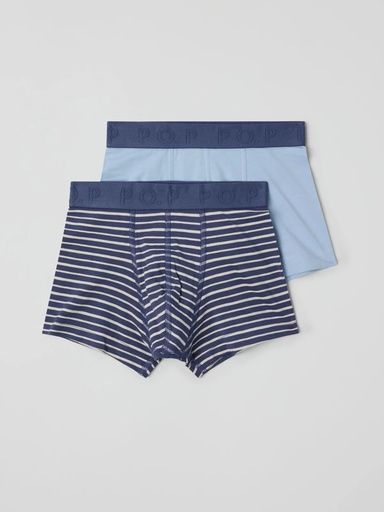 [01-39060.1] 2-Pack Knaben Boxershorts gestreift (86/92)