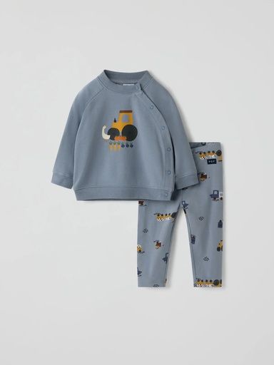 [01-39077.1] Baby-Set Langarmshirt und Leggings Bauernhofmotiv (56)