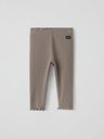 Gerippte Baby-Leggings Bio-Baumwolle
