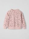 Mädchen Pullover mit Blumen-Print
