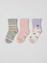 3-Pack Kindersocken bunt gemustert