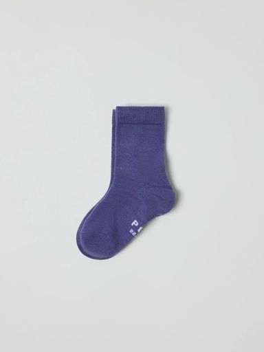 [01-38476.0] Kinder-Socken aus Merinowolle (Violett, 22/24)