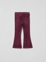 Mädchen-Bootcut-Hose aus Jersey
